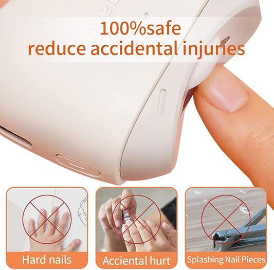 Seemagic Electric Automatic Nail Clippers Pro with Light