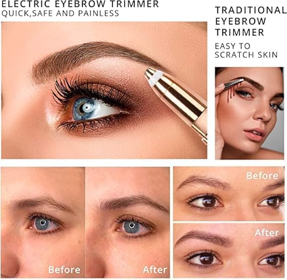 4 In 1 Facial Electric Shaver For Women