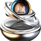 Solar Car Air Freshener Rotating Aromatherapy