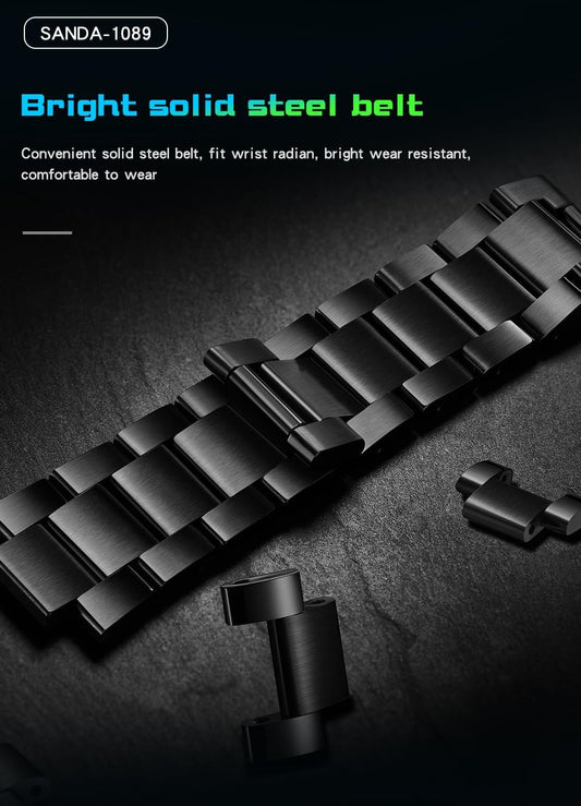 Men's Creative 3D Car Wheel Rotating Wrist Watch