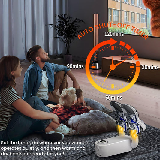 Shoe Dryer Intelligent Timer Adjustable
